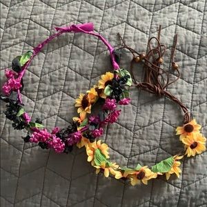 🍋4 for $20🍋 flower crowns!